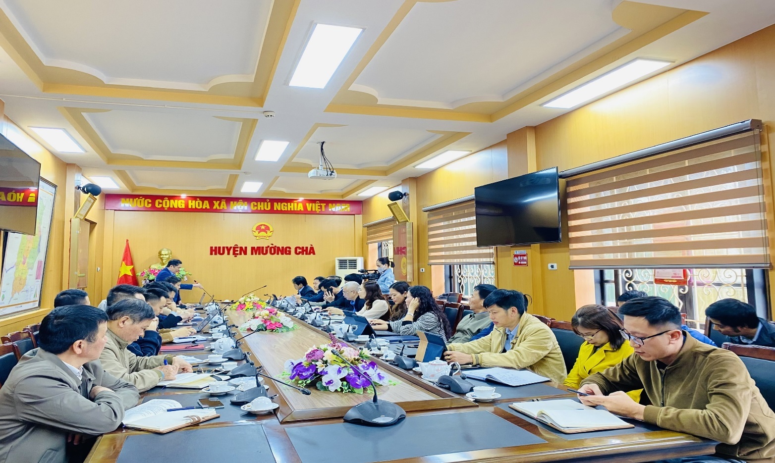 Hội thảo và khảo sát “Thực trạng tổ chức và hoạt động của cơ quan chuyên môn thuộc UBND cấp tỉnh cấp huyện” tại tỉnh Điện Biên