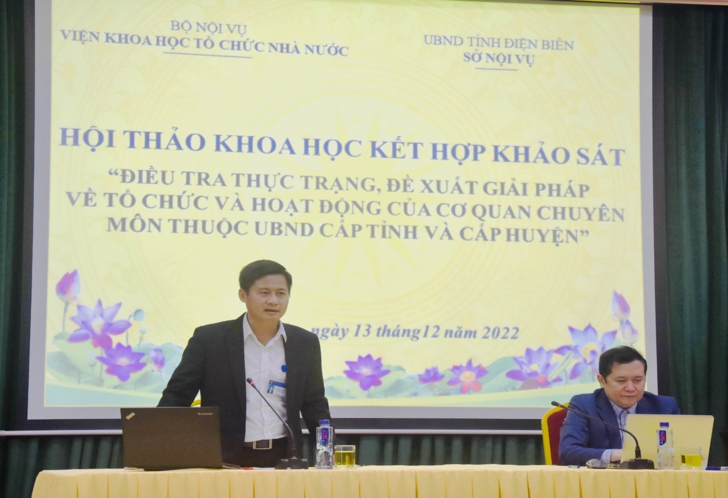 Hội thảo và khảo sát “Thực trạng tổ chức và hoạt động của cơ quan chuyên môn thuộc UBND cấp tỉnh cấp huyện” tại tỉnh Điện Biên