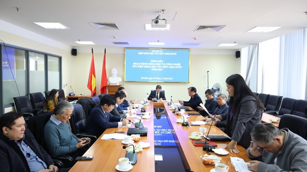 Hội nghị Tổng kết hoạt động Hội đồng khoa học Viện Khoa học tổ chức nhà nước năm 2022