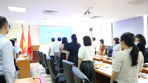 Công đoàn Bộ phận 2 Viện Khoa học tổ chức nhà nước tổ chức thành công Đại hội lần thứ I nhiệm kỳ 2023  2028