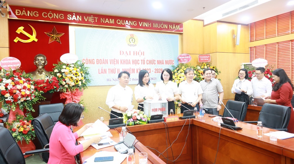 Đại hội Công đoàn Viện Khoa học tổ chức nhà nước khóa II nhiệm kỳ 20232028