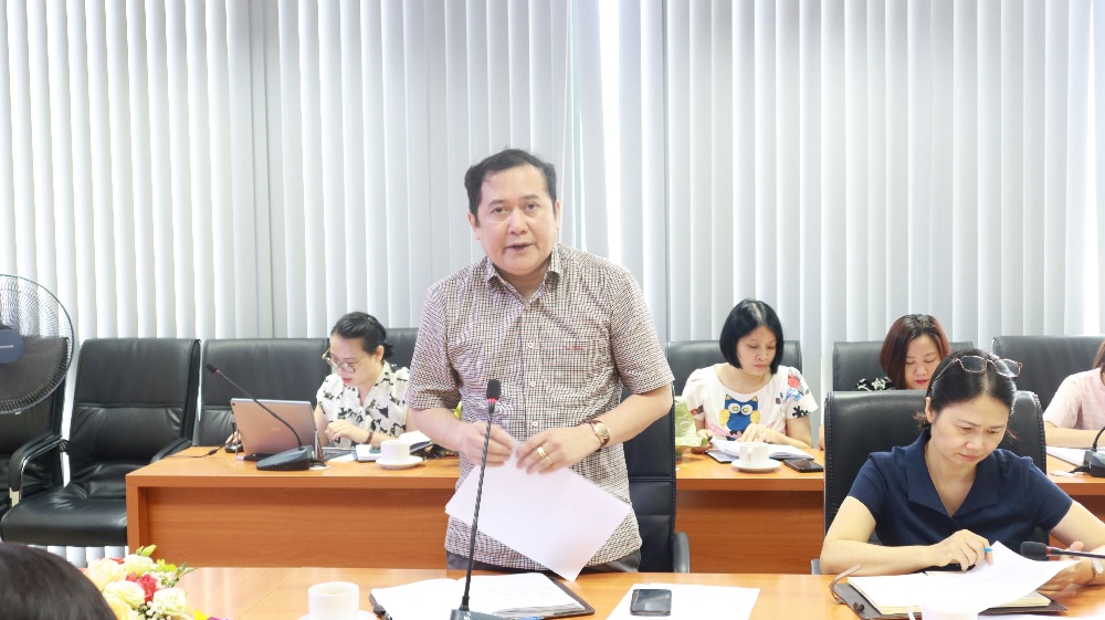 Hội nghị sơ kết 6 tháng đầu năm và triển khai nhiệm vụ công tác 6 tháng cuối năm 2023 của Viện Khoa học tổ chức nhà nước