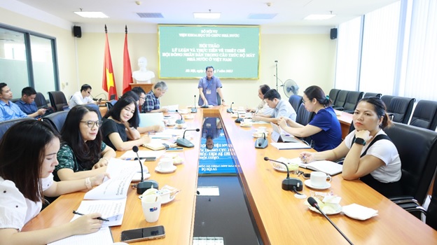 Hội thảo khoa học “Lý luận và thực tiễn về thiết chế Hội đồng nhân dân trong cấu trúc bộ máy nhà nước ở Việt Nam”