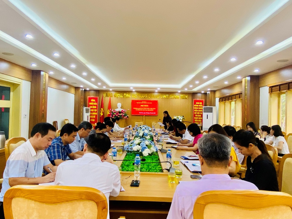 Hội thảo “Nghiệp vụ quản lý công chức viên chức và công tác đào tạo bồi dưỡng”