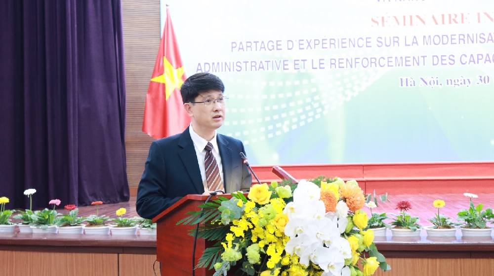 HỘI THẢO KHOA HỌC QUỐC TẾ “Chia sẻ kinh nghiệm về hiện đại hóa nền công vụ cải cách hành chính và nâng cao năng lực chuyển đổi số”