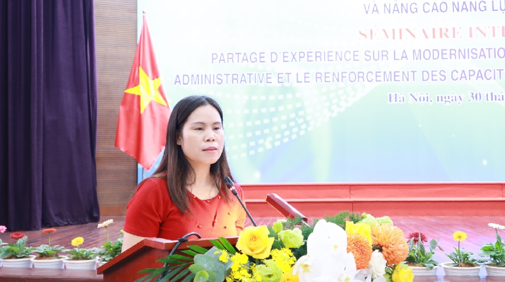 HỘI THẢO KHOA HỌC QUỐC TẾ “Chia sẻ kinh nghiệm về hiện đại hóa nền công vụ cải cách hành chính và nâng cao năng lực chuyển đổi số”