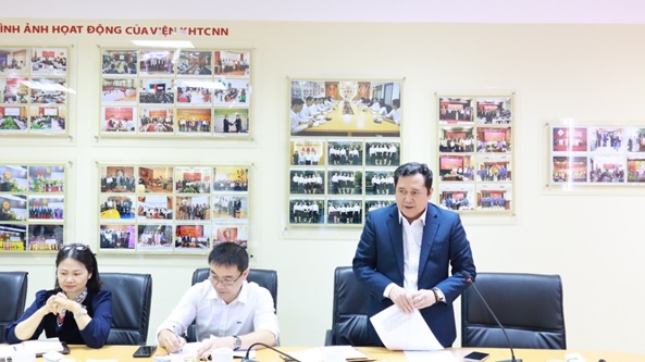 Công bố Quyết định thanh tra việc thực hiện các quy định pháp luật về công tác phòng chống tham nhũng tại Viện Khoa học tổ chức nhà nước