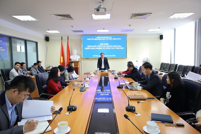 Hội nghị tổng kết công tác Đảng năm 2024 và triển khai nhiệm vụ công tác năm 2025